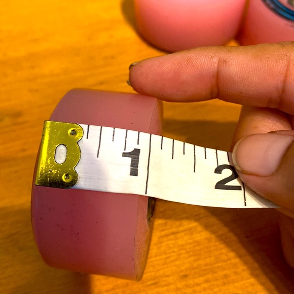 Lot of 4 Pink Angels Skates 58 x 32 roller skate wheels - Picture 5 of 5